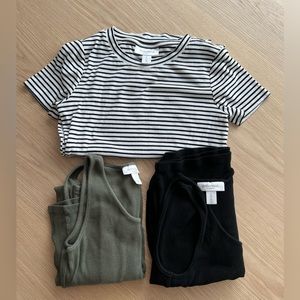 Motherhood Maternity Ribbed Dresses